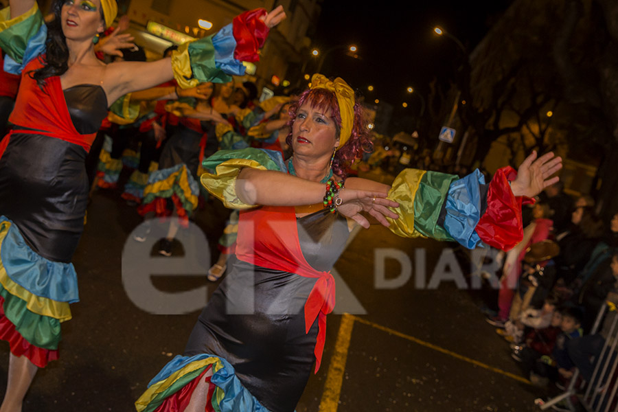 Rua del Carnaval de Les Roquetes del Garraf 2017